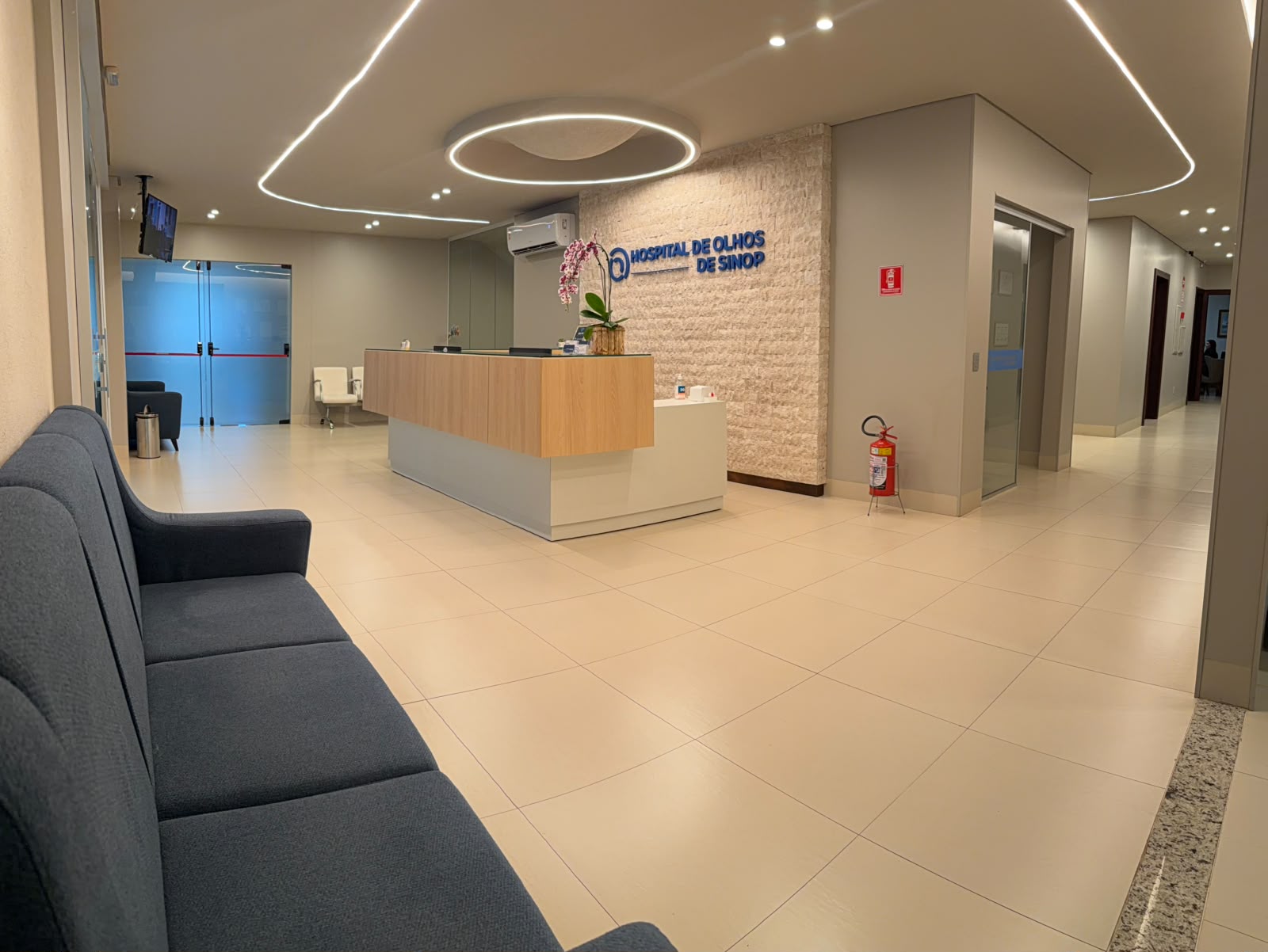 Recepção do Hospital de Olhos de Sinop